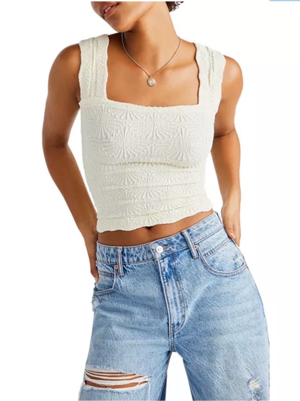 Free People Floral Camisole